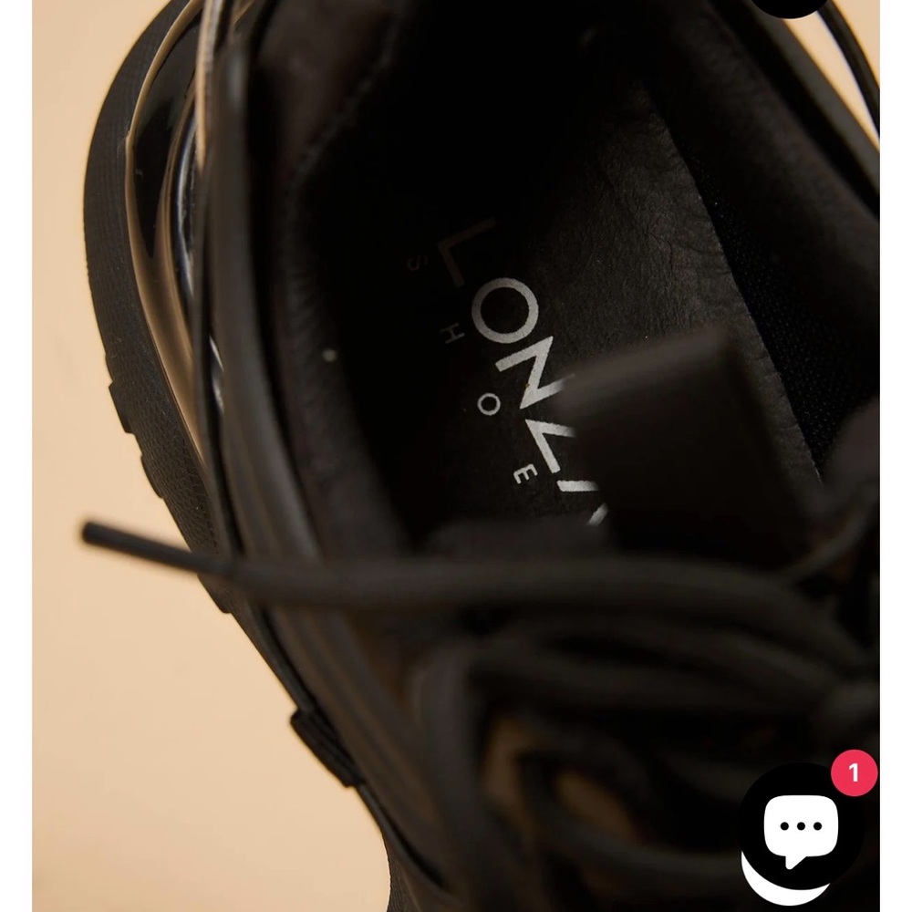 Lonza Atlas Black Men’s  Sneakers - Picture 6 of 11